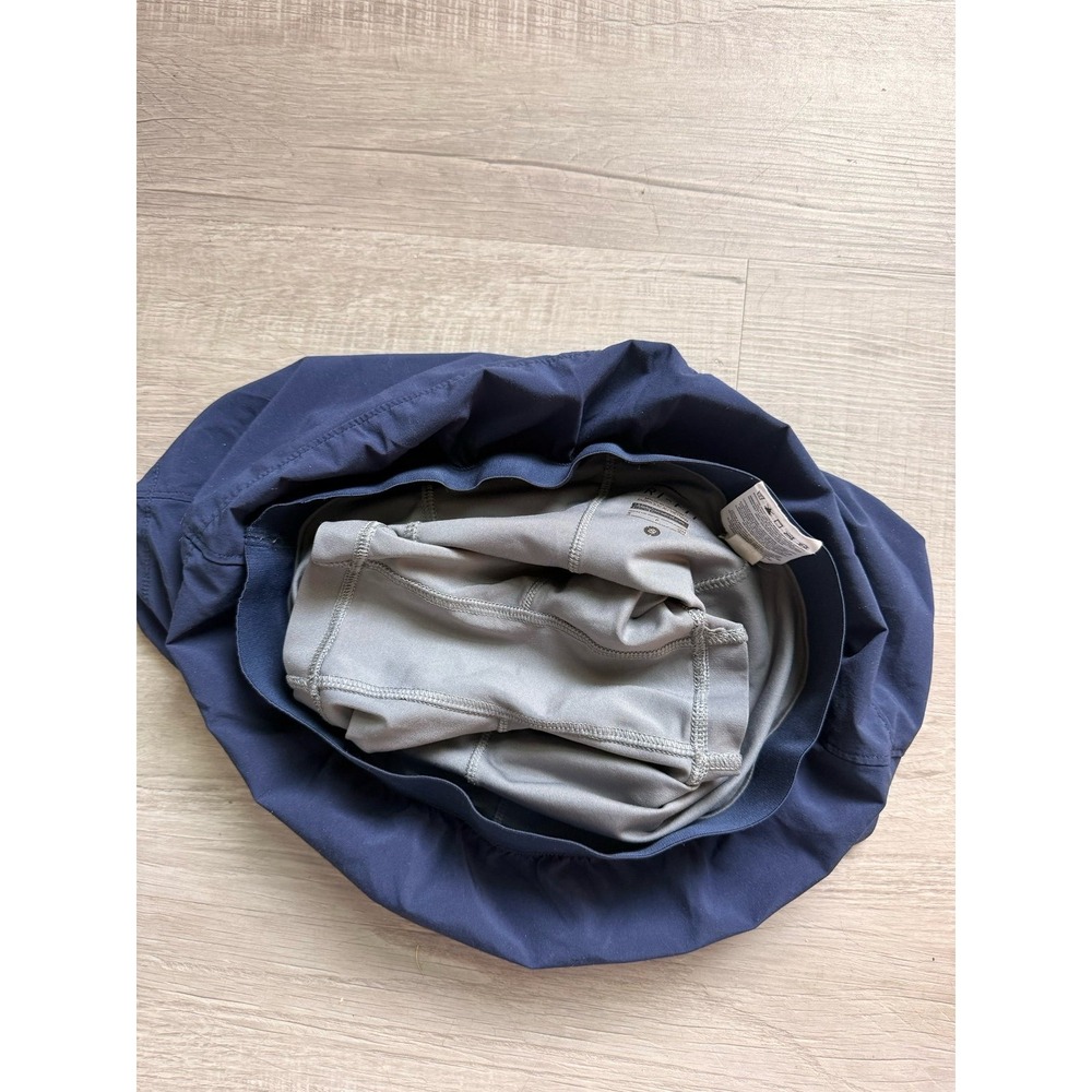 Navy blue gray women's Nike running spandex shorts small - Picture 4 of 7